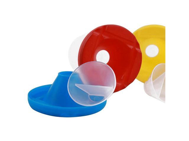 45 Pcs No Spill Paint Cups Set With Paint Brushes And Paint Tray Palette, Paint Cups With Lids For Kids Art Painting