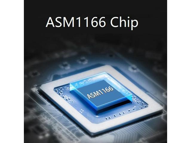 3X M.2 MKEY PCI-E Riser Card M.2 NVME To SATA3.0 PCIE To SATA 6Gpbsx6-Port Expansion Card ASM1166 Support PM Function