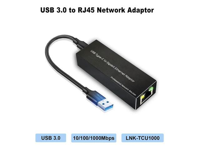 USB-C To Gigabit Ethernet Adapter USB3.0 Type-C To Network Card