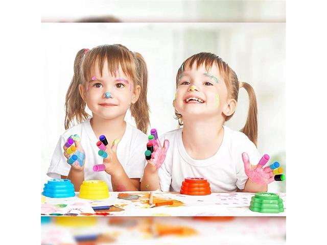 300 Pieces Finger Sponge Daubers Finger Painting Sponge Craft Drawing Sponge Dauber Set For Painting Art Ink Crafts