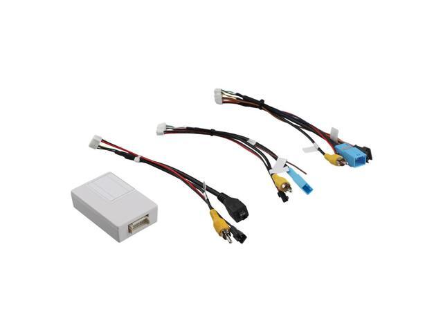 Car LVDS to CVBS Cable 360 Panoramic Reversing Camera Decoder Canbus Box for Toyota Prado Land Cruiser Alphard 2010-2013