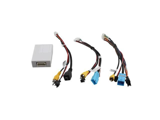 Car LVDS to CVBS Cable 360 Panoramic Reversing Camera Decoder Canbus Box for Toyota Prado Land Cruiser Alphard 2010-2013