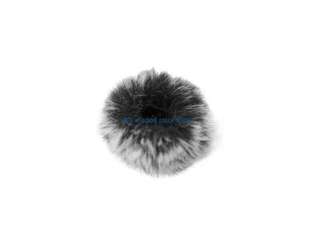 Mini Wireless Furry Windscreen Cover for K10 Lavalier Microphone Reduce Wind Noise Windproof Lapel Mic Windscreen Muff
