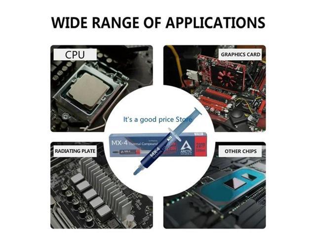 MX4 Paste Advanced Cooling Grease Compound 8g Enhances Heat Management In Electronics Cpu Gpu Cooling MX-4