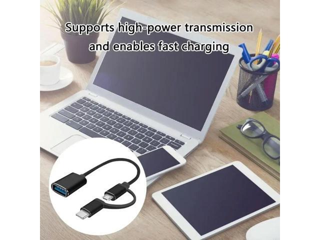 l USB C Type C Male to USB3.0 Female OTG Data Sync Data & Charging Cable