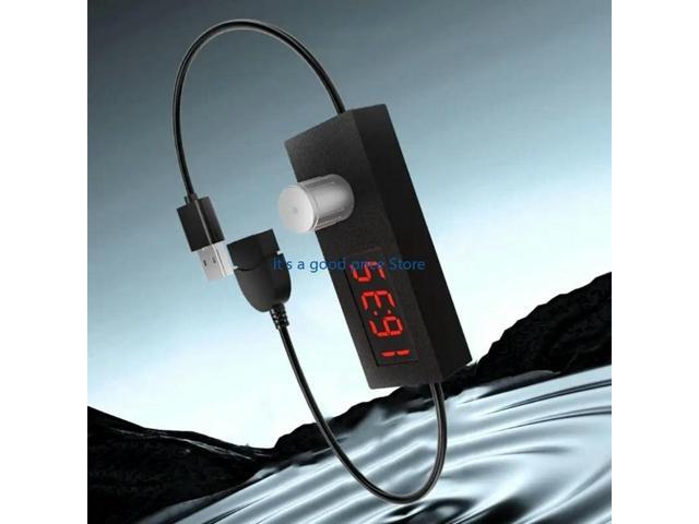 Adjustable USB Timer Power Off Switching for Fan Lamp Up to 24 Hours 55Mins