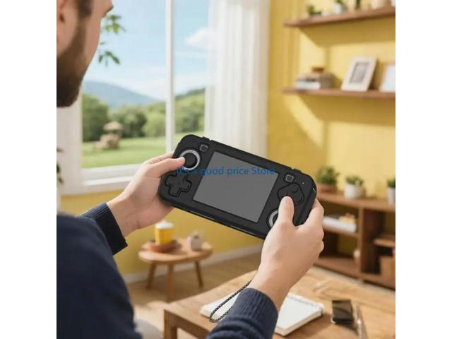 Silicone Case Sleeve Shell for R36H Gamepad Flexible Housing Shockproof Skin Retro Game Console Scratchproof Soft Case