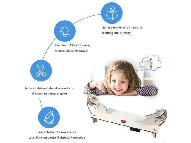 Standing Waves Science Kits STEM Learning Toy Standing Waves Experiment Kits Assembly Toy for Classroom Science Experiment