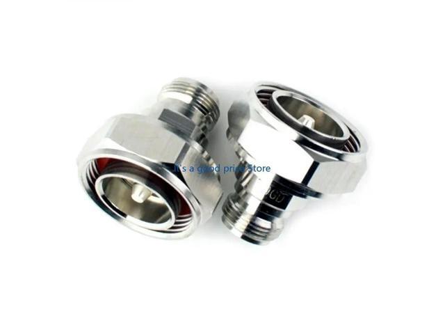 Coaxial Adapter L29 7/16 DIN Male To N Female Connectors Cable Connectors Plug Screw Solder Speaker Bucket Adapter Socket