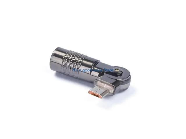 Type C To USB Angled Adapter Supports 3A Charging And 480Mbps Speed