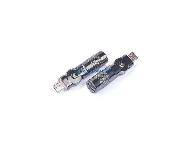 Type C To USB Angled Adapter Supports 3A Charging And 480Mbps Speed