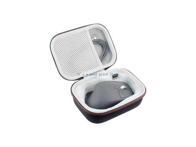 Shockproof Cover Case for MX 3 Wireless Mouse Travel Carrying Bag with Mesh Pocket Case Cable Accessories