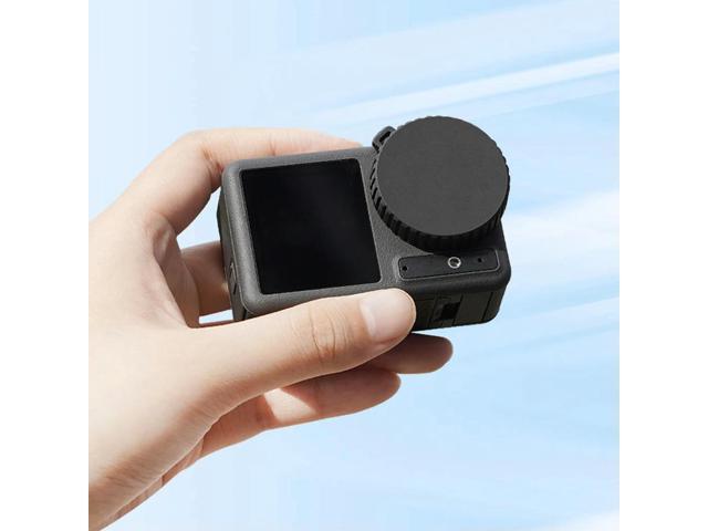 TPU Lens Cap Cover Anti-Scratch Protective Cover Shockproof Lens Protector Anti-Stain for Osmo Action 4/Action 3 Lens Cover