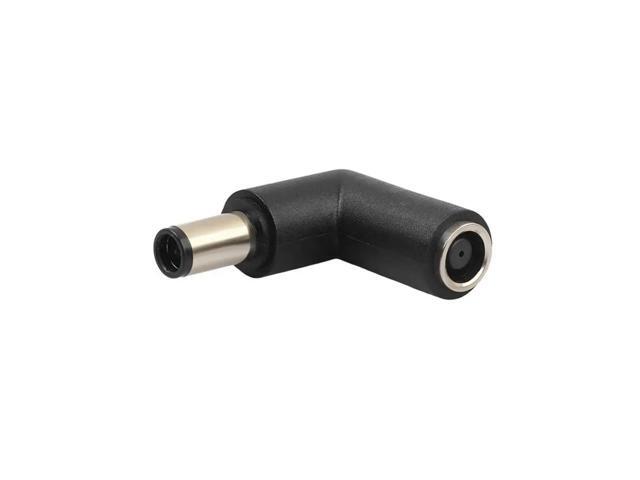 7.4mm Female to 7.4mm Male Right Angle Connector Adapter for Laptop