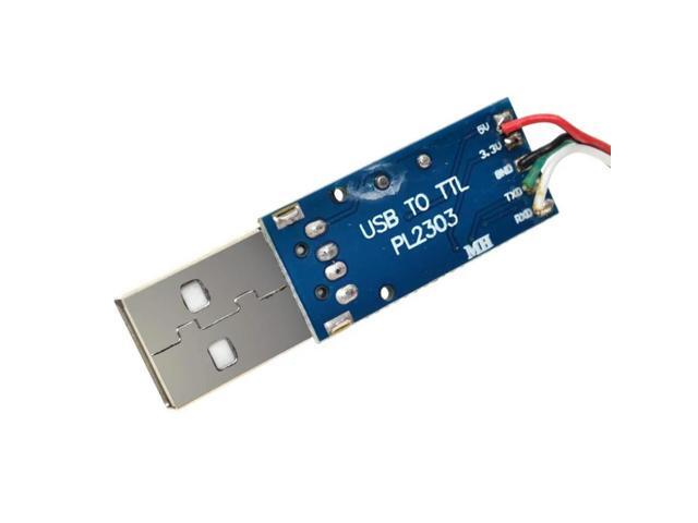 PL2303HX USB to UART TTL RS232 Upgrade Module 1m/3.3ft Download Cable Wire