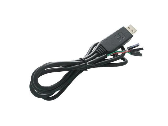 PL2303HX USB to UART TTL RS232 Upgrade Module 1m/3.3ft Download Cable Wire