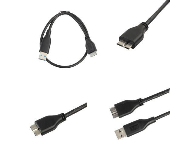 USB Hard Disk Drive Cable USB 3.0 Micro B Cable USB 3.0 A Male To Micro B Male Data Cable Data Sync Cable Cord for External HDD