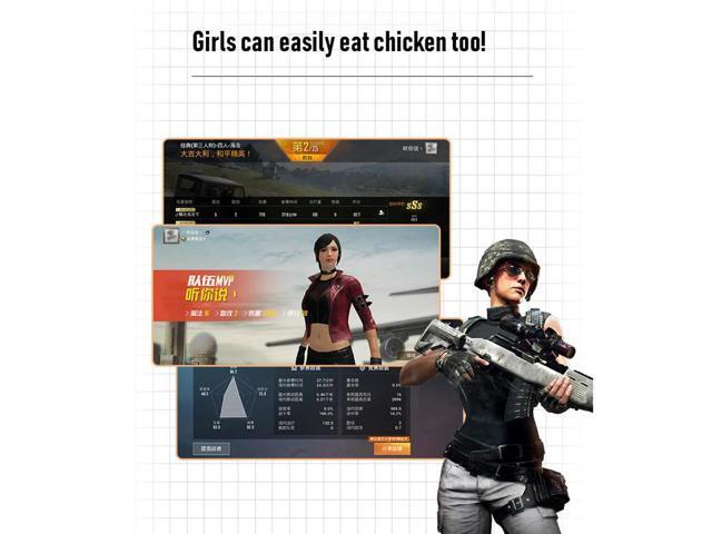 1 Pair Left Right Mobile Game Controller Joystick for PUBG Gamepad Joystick Trigger Aim Button Shooter