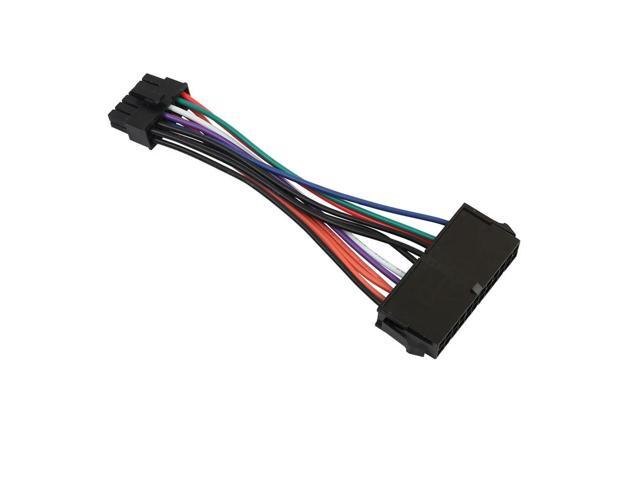 ATX 24-Pin Female to 12-Pin Male PSU Converter Adapter for Q87H3