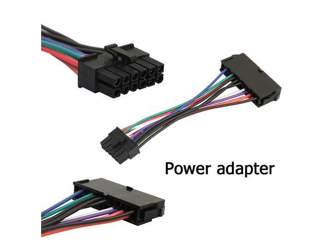 15cm ATX 24 Pin Motherboard Power Cable 12 Pin Converter Cord for Q87H3-AM