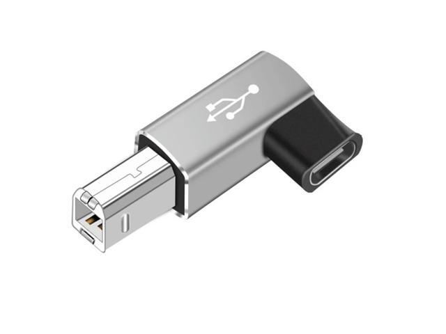 USB Type C Female to USB B Male Converter for Printer MIDI Controller Keyboard