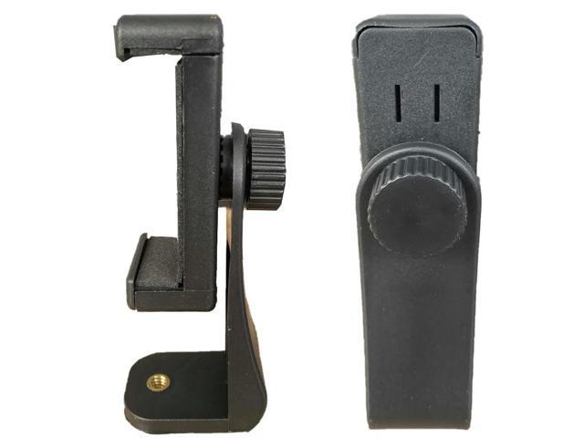 Unique Design 1/4 Screw Head Phone Tripod Monopod Holder Clip Mount