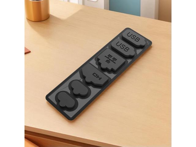 6pcs Dust Plugs USB HD Interface Type A/C LAN Port Dustproof Cover Protective Cover for Nintendo Switch2 Accessories