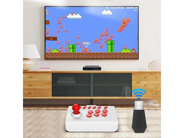 2.4G Game Console USB Wireless Dongle Receiver Replacement Receiver Adapter Bluetooth-compatible Accessories for TV PC Computer