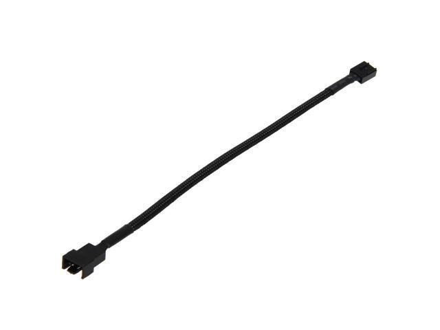 5 Pcs 4 Pin PWM Connector Case Fan Extension Power Cable Male To Female Extending Cable Extending Cable for Computer Case Fan