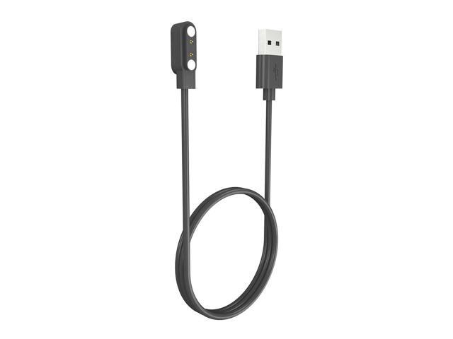 5V 1A Magnetic Charger 60cm Cable USB Charger Multiple Protection Plastic Charger Accessories for Zeblaze Vibe 7