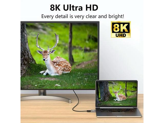 Displayport To Displayport Adapter 8K60Hz Male To Male/Male To Female/Female To Female DP To DP Adapter Support Displayport 1.4