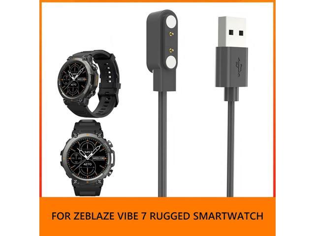5V 1A Magnetic Charger 60cm Cable USB Charger Multiple Protection Plastic Charger Accessories for Zeblaze Vibe 7