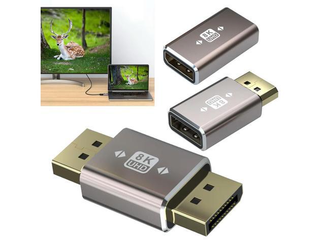 Displayport To Displayport Adapter 8K60Hz Male To Male/Male To Female/Female To Female DP To DP Adapter Support Displayport 1.4