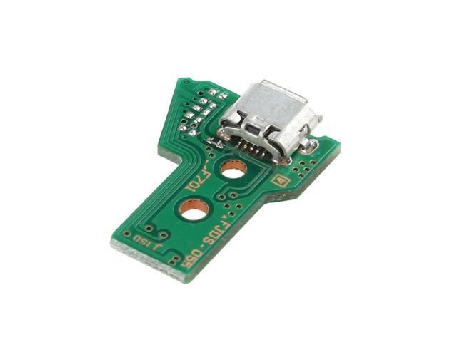 JDS-055 Replacement Charging Port Assembly USB Adapter Charger Socket Board Connector Module for PS4 Controller