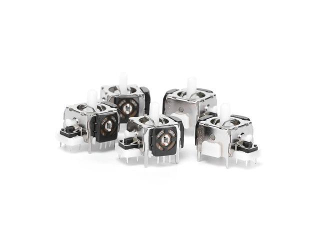 5pcs Analog Thumb Joystick Replacement Handle Repair Parts Gamepad 3D Analog Joystick Module for Xbox 360 Gaming Controller