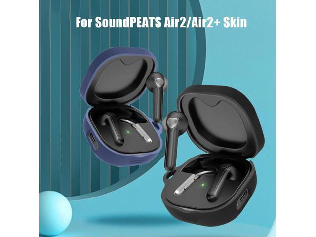 Wireless Headphone Protector Case Earbud Protector Shell Bluetooth-Compatible for SoundPEATS Air2/Air2+ Cover Case