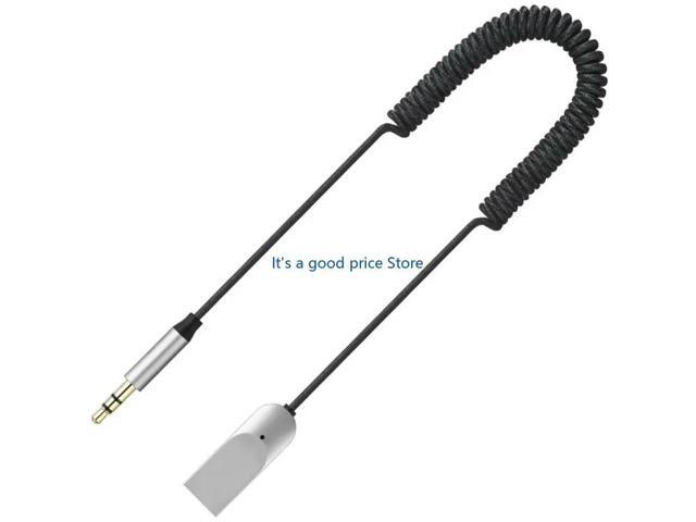 Car Sound Bluetooth-compatible Converters With Enhanceds Voice Recognition 3.5mm AUXs Output And USB Power Supply
