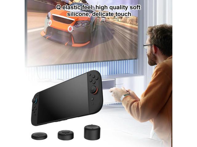 6 Pcs Silicone Thumbsticks Joystick Cap Cover Replacement ThumbStick Grip Cap Cover Stick Caps Thumbstick Grip Cap for Switch 2