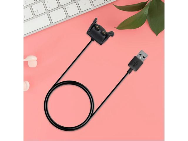USB Charging Charger Cable Cord USB Charger Charging Cable Replacement Charging Cable Cord Dock Stand for Garmin VivoHR