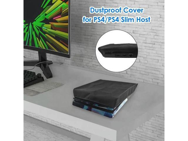 Horizontal Waterproof Dust Proof Cover Game Console Protective Outer Casing with Soft Lining for PS4 PS4 Slim Console