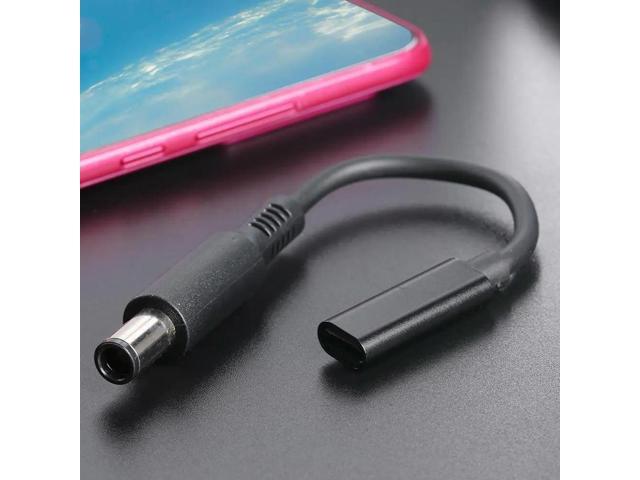 DC Jack Charger Adapter Converter Household Computer PD USB C Female to 7.4x5.0mm Accessory for Laptop