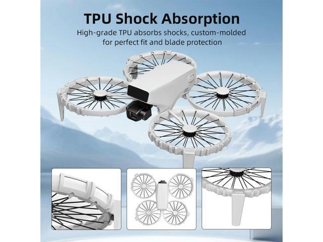 Anti-Collision Ring TPU Floating Protector Lightweight Drone Propeller Guard Case Bumper Protector Drone Accessories