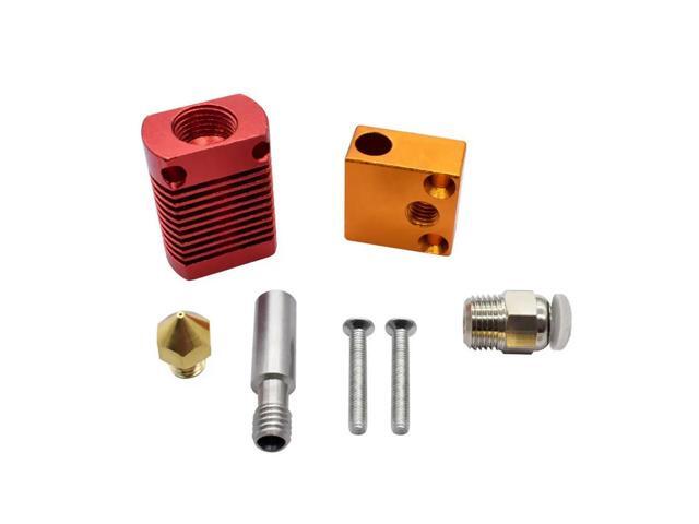 3D Printer Replacement Parts DIY Extruder Hot End Kit for Creality CR-10 Heating Block 3D Printer Accessories
