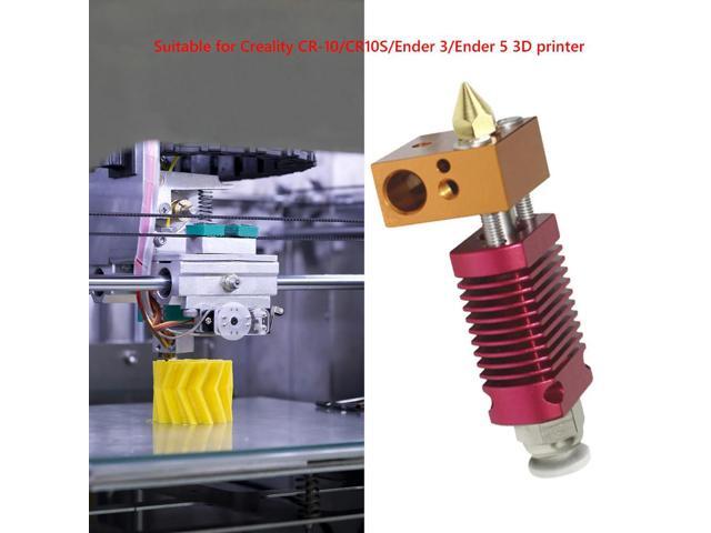 3D Printer Replacement Parts DIY Extruder Hot End Kit for Creality CR-10 Heating Block 3D Printer Accessories