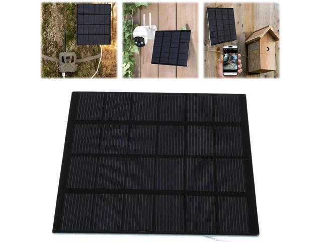 1.5W 6V Solar Panel Portable Solar Charger 110X92MM Small Power Emergency Panel Outdoor Solar Cell for Camping