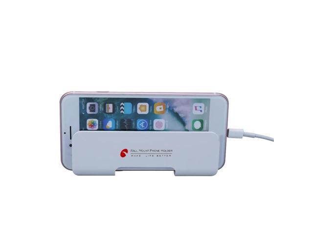 Wall Mount Phone Tablet Hanging Stand Charging Holder Bracket Shelf