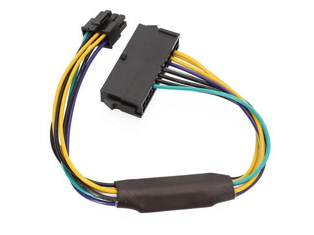 ATX 24Pin To 8Pin Power Cable 30cm Long Power Supply Support 1000W Power Line for Optiplex 3020 7020 9020 8-pin
