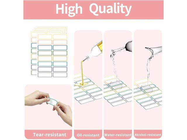 15 Sheet Removable els Multipurpose Self-Adhesive els Waterproof Sticky Notes Oil Resistant for Whiteboard Bin