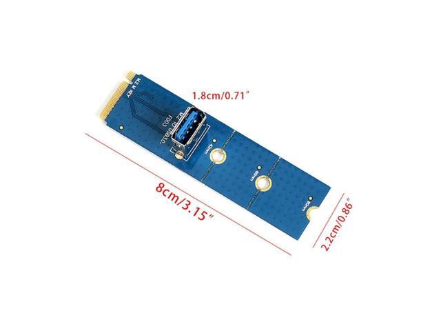 M2 to PCIE for M.2 to PCI-E M2 for M for KEY to PCIE M2 to USB3.0 Bit Mining BTC Adapter Card