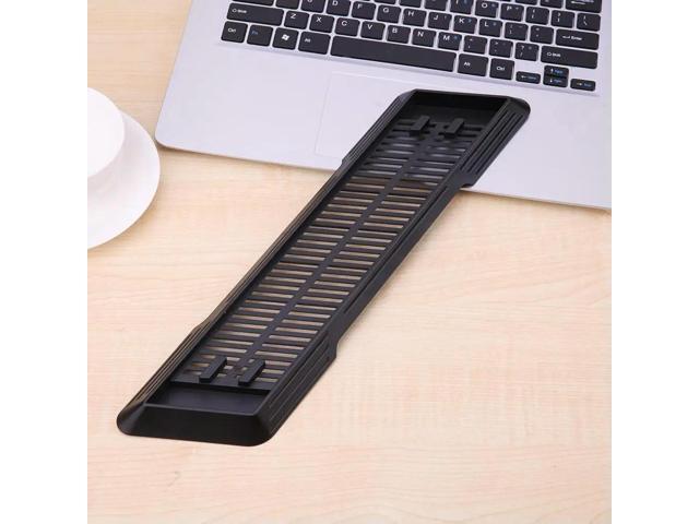 Plastic Vertical Stand Mount Base Bracket Cooling Pad for PS4 Pro Game Console Environmental ABS Material 330*76*10mm